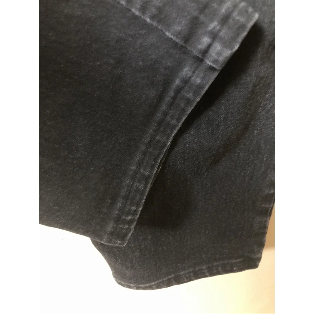 Old Navy Pants Mens Black Denim  Slim Built In Flex  Size 36 X 23.5 Inseam